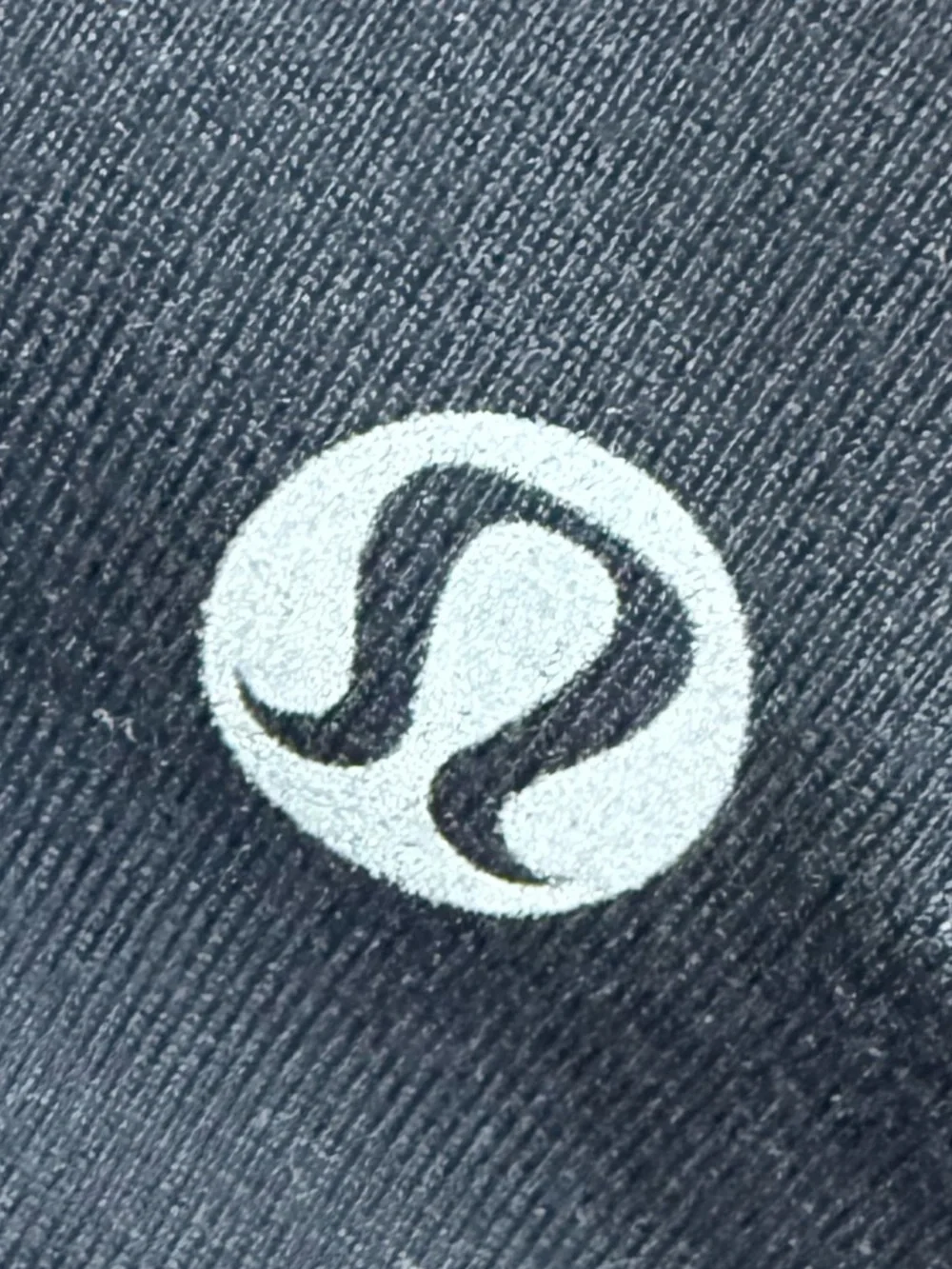 lululemon black and purple active top with logo - Picture 6 of 6